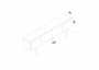Hanah Home Capella 160 - Negro